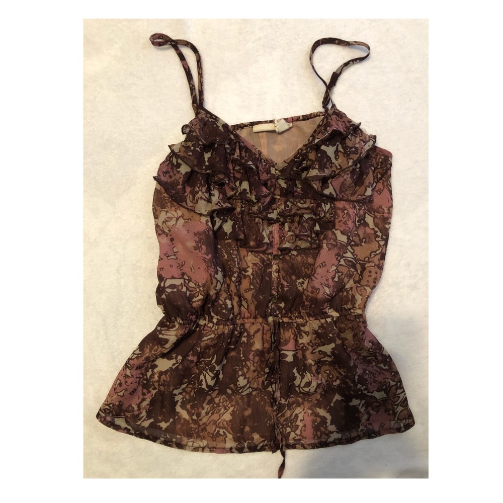 Mudd Ruffle Tank